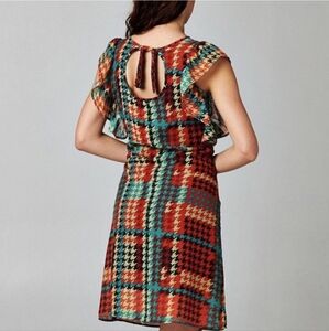 Women's Dress. Size XL. Red/Green Christine Brand